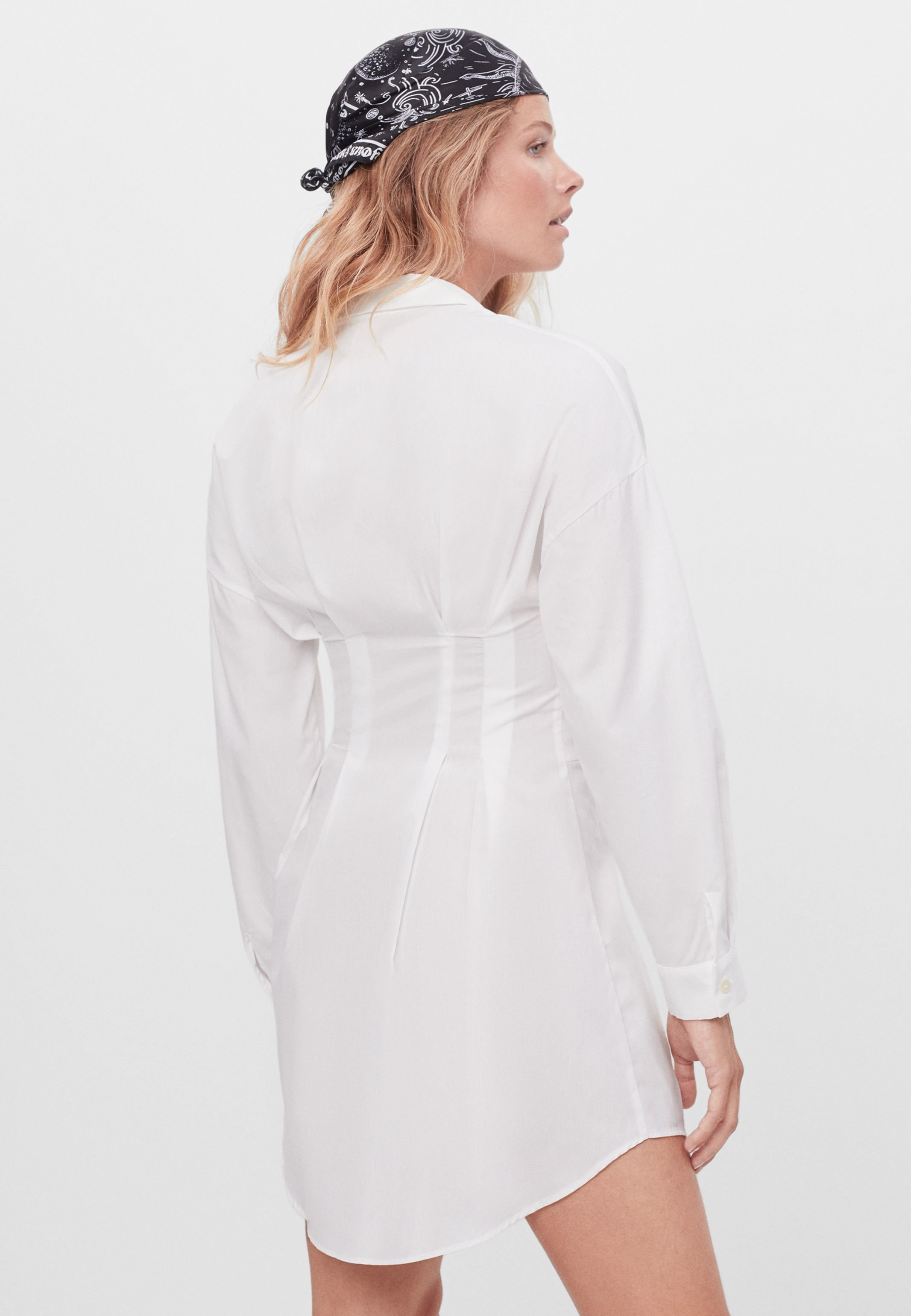 Robe chemise blanche bershka Clearance