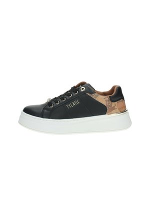 Sneakers laag - nero e beige