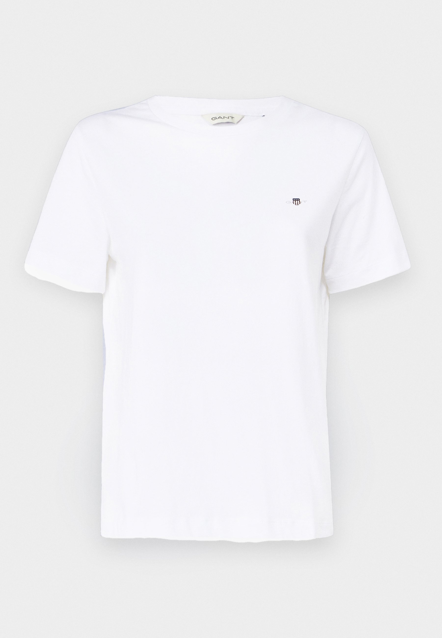 GANT ARCHIVE SHIELD - Jednoduché tričko - white