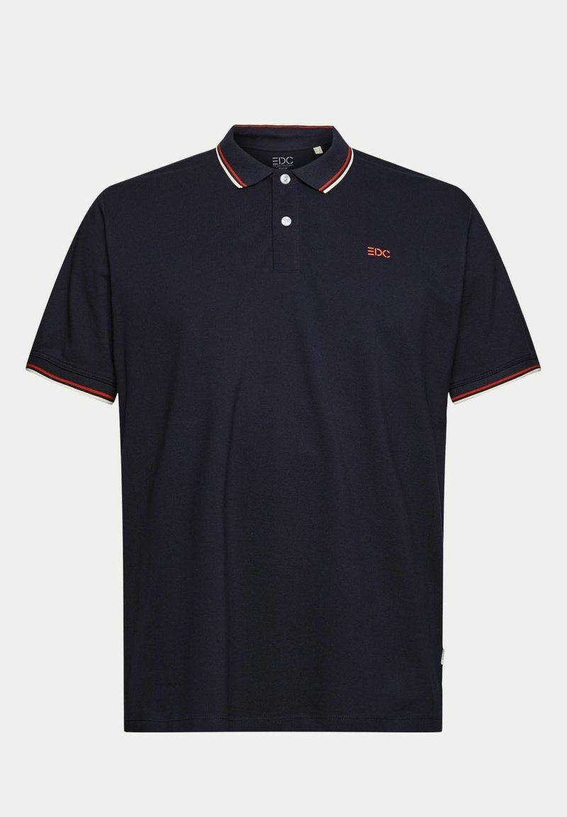 Herren T-Shirts basic | edc by Esprit Poloshirt navy/dunkelblau - OM32309 Herren T-Shirts basic | edc by Esprit Poloshirt navy/dunkelblau - OM32309