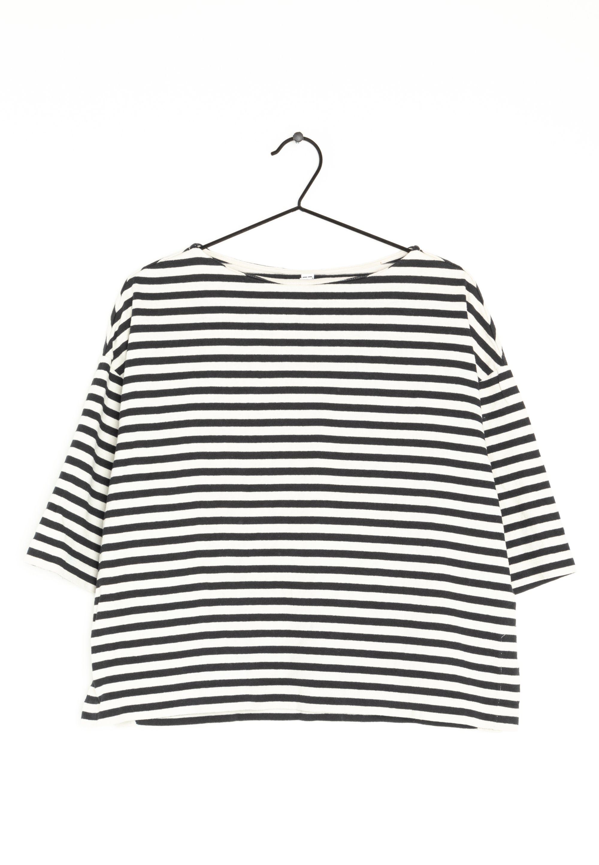 Uniqlo T-shirt con stampa beige/bianco (Second hand)