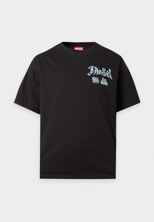 Diesel, T-shirt imprimé - black