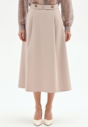 GONNA - Gonna a campana - beige turtle