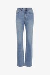 LAYZA - Džinsi ar taisnām starām - mid blue vintage wash