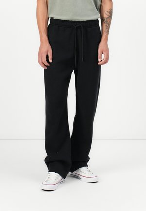 ESSENTIAL BAGGY OPEN HEM CASUAL - Jogginghose - black