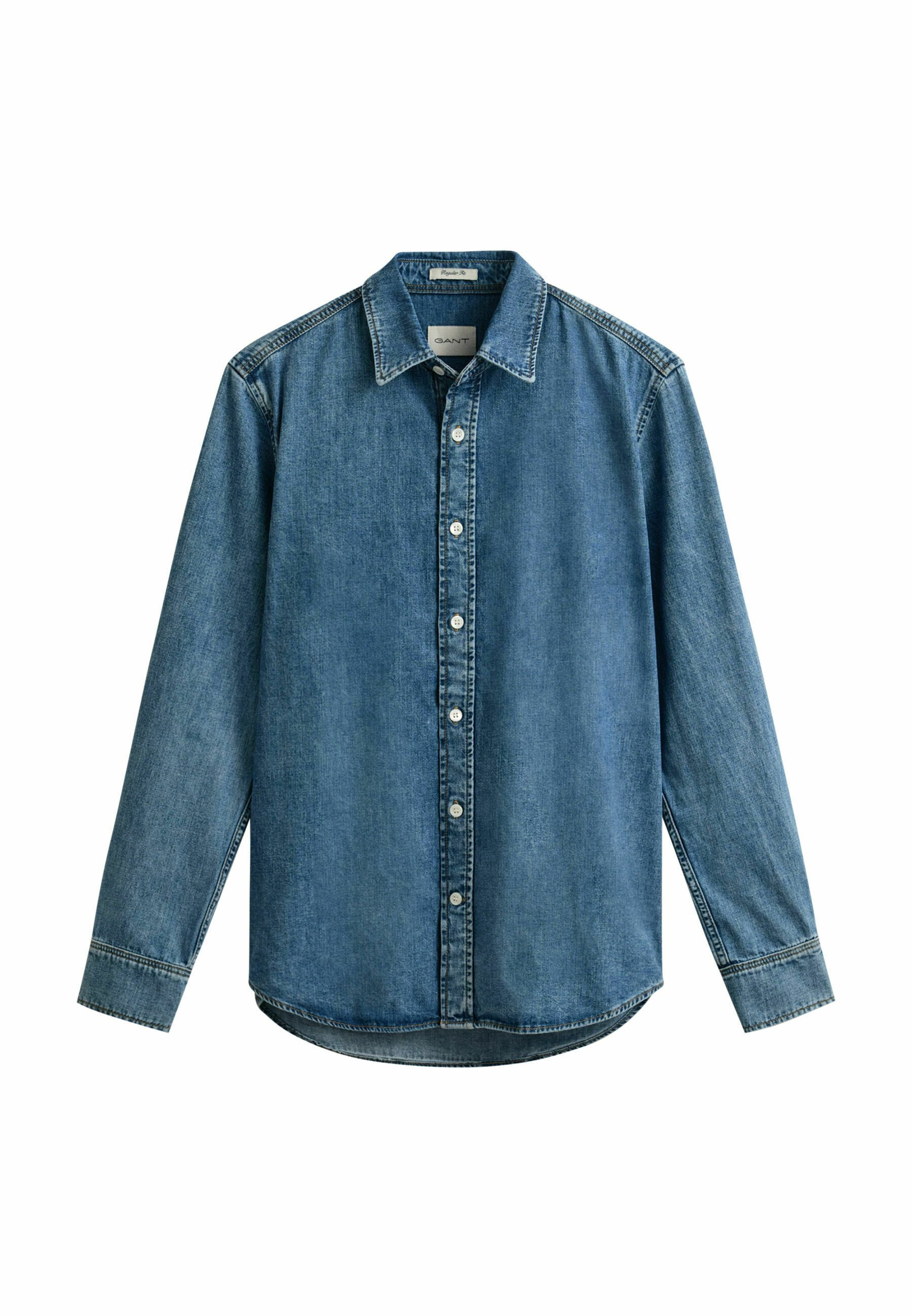 GANT Košile - semi light blue worn in
