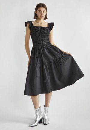 SHIRRED - Vapaa-ajan mekko - black
