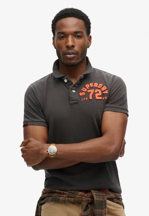 VINTAGE ATHLETIC - Polo - washedblack