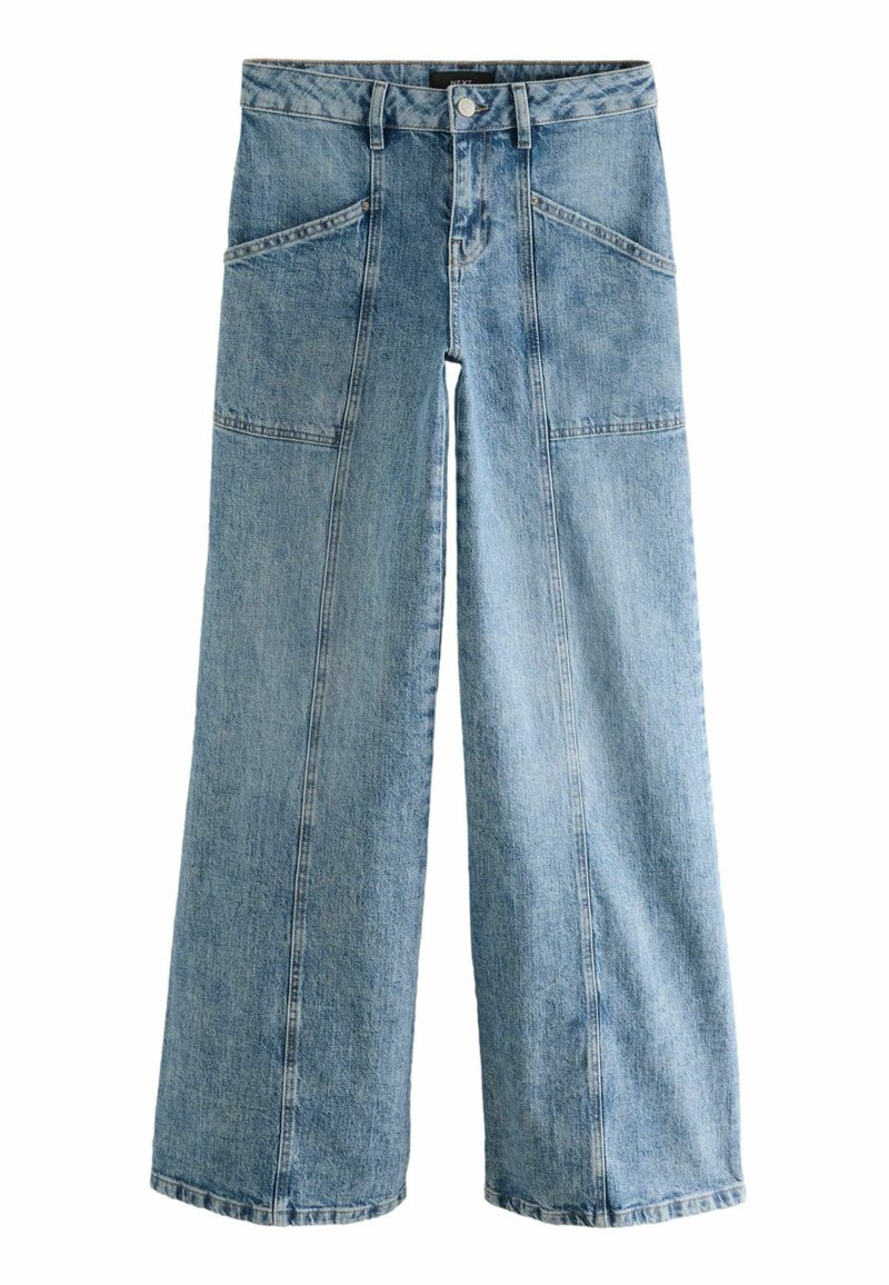 Next Relaxed fit jeans blauw Next Relaxed fit jeans blauw