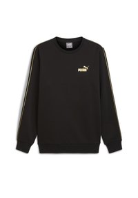Puma ESS TAPE MINIMAL RUNDHALS - Sudadera - black