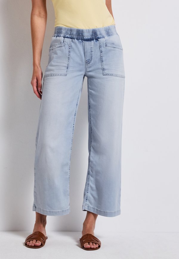 CULOTTE - Jeans Straight Leg - blau