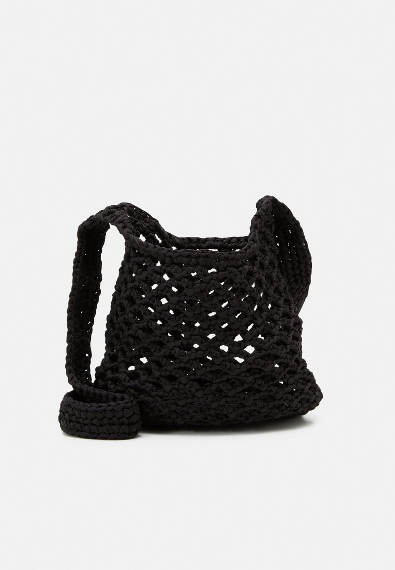 Weekday JOLINE CROCHET BAG Tote bag black Zalando.ie