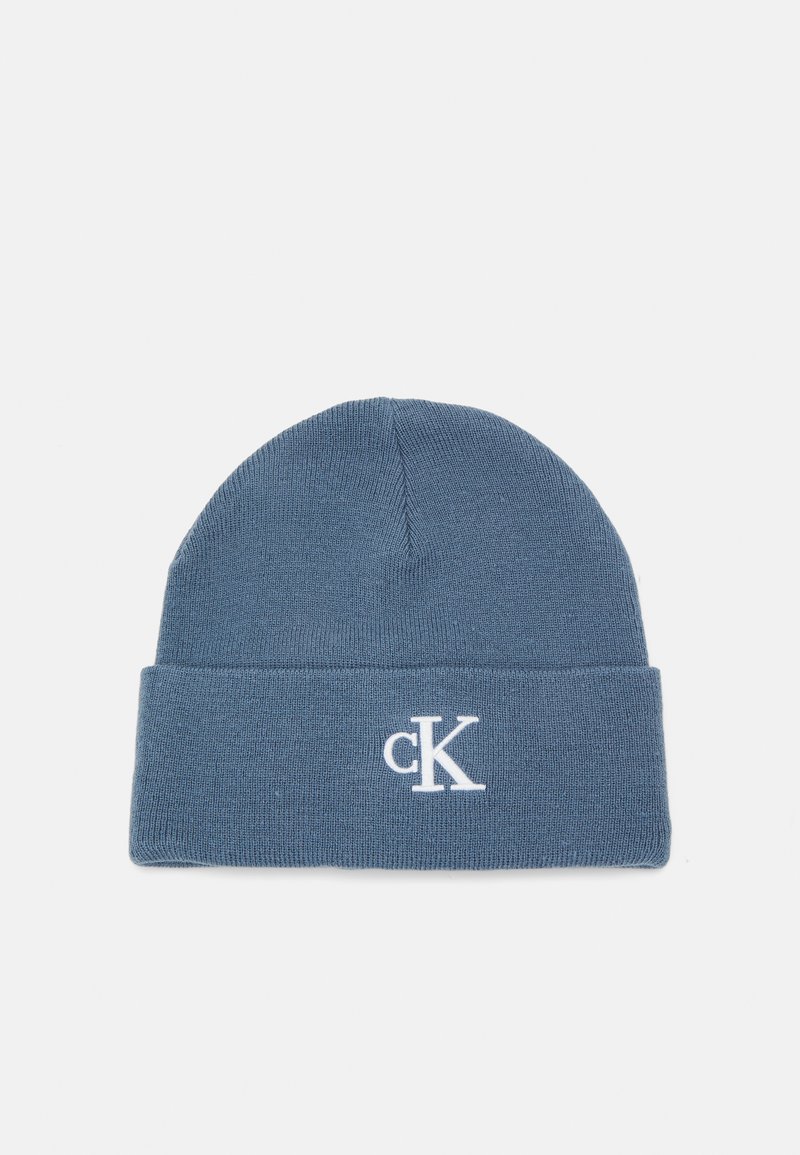 Calvin Klein Jeans EMBRO BEANIE UNISEX - Beanie - china blue