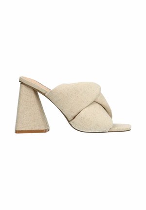 sacha, Heeled mules - beige