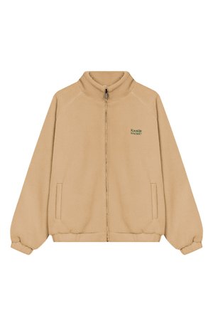 JACKET LIFE IS TRICKY UNISEX - Jachetă din fleece - camel
