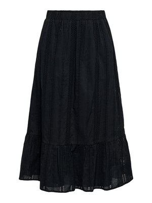 ONLY, ONLLIA Midi - Jupe trapèze - black