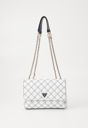 CRUISE VIBE XBDY FLAP - Cross body bag - white/navy