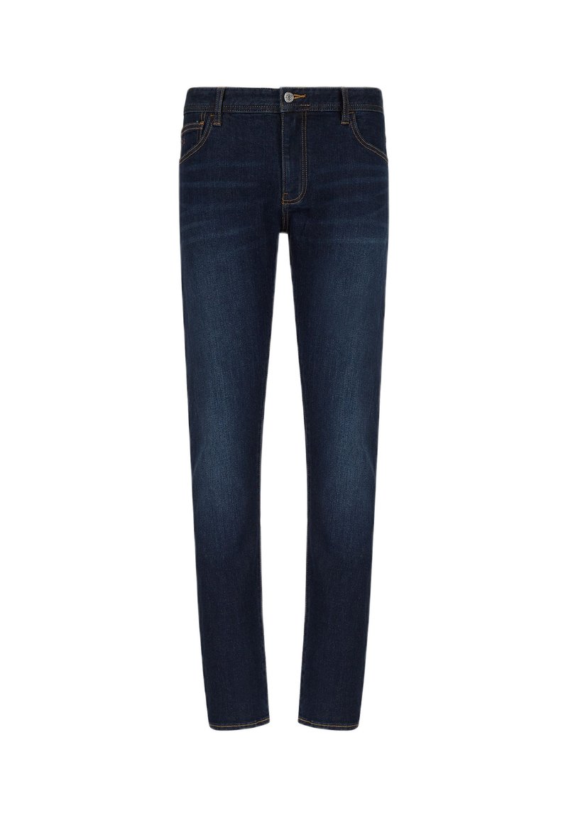 Armani Exchange Slim fit jeans donkerblauw denim Armani Exchange Slim fit jeans donkerblauw denim