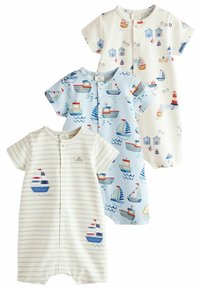 Next - ROMPERS 3 PACK  - REGULAR FIT - Kombinezon - blue boat Minijatura 1