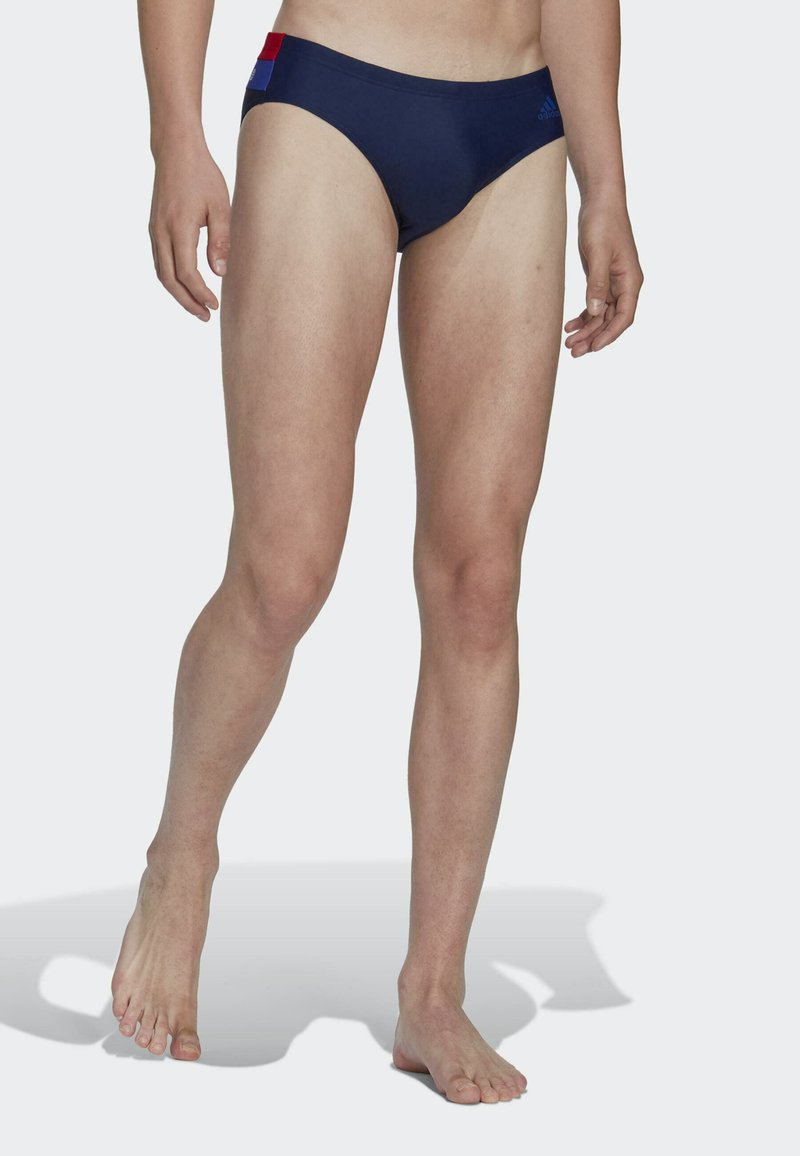 adidas Performance COLORBLOCK Badehose Slip team navy blue 2 better