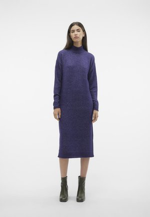 Vero Moda VMKADEN HIGHNECK CALF DRESS - Φόρεμα-πουλόβερ - astral aura
