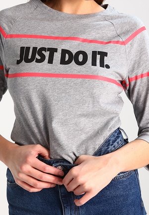 T-shirt à manches longues - mottled grey