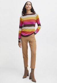 b.young BYMmpimba - Strickpullover - golden spice mix