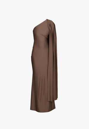 WAL G., LOTUS ONE SHOULDER MAXI - Ένδυση για ειδικές περιστάσεις - mushroom