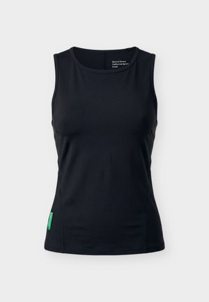 District Vision, FITTED TRAINING TANK - Top - black