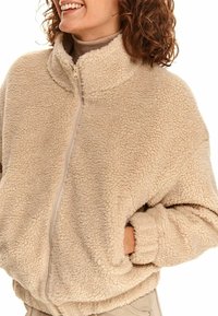 Top Secret Giacca in pile - beige
