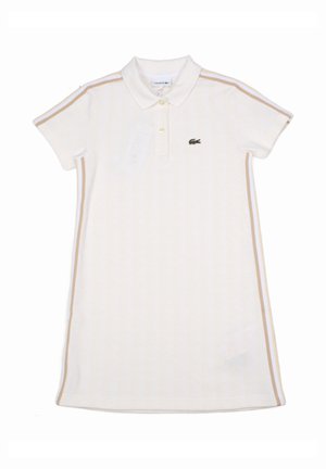 Lacoste, ROBE COL POLO - Jerseyjurk - blanc