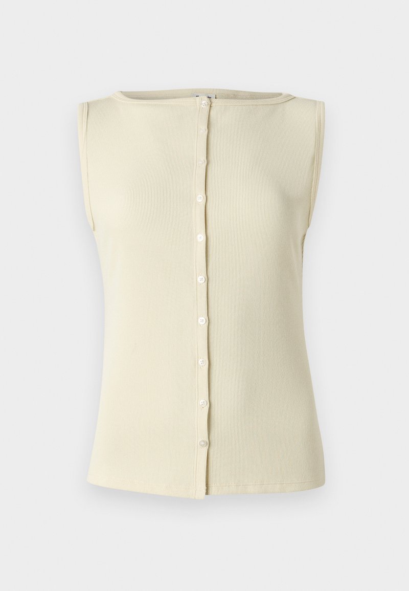 Abercrombie & Fitch Top lichtgeel