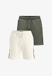 Non sélectionné, dark green cream