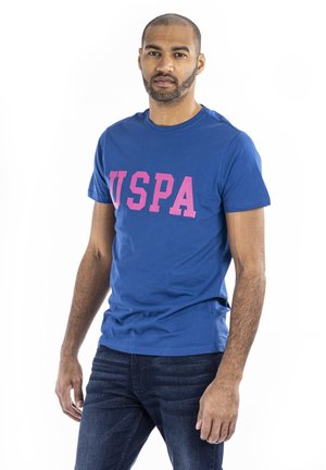 BILL - T-shirt z nadrukiem - monaco blue