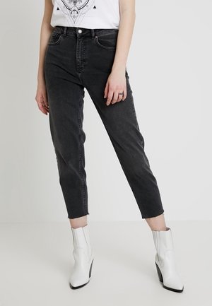 Relaxed fit jeans - black denim