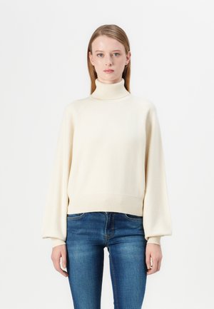 Replay BAT SLEEVE TURTLE NECK - Jersey de punto - winter white