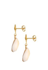 Elli SHELL STAR FISH - Ohrringe - gold-coloured