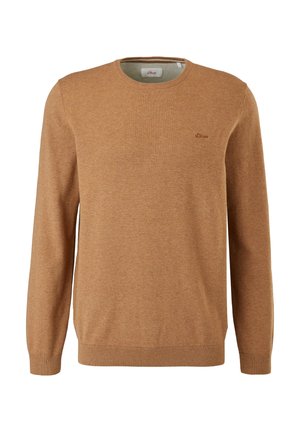 Trui - mottled beige