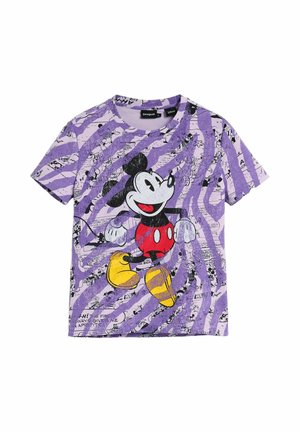 Desigual, MICKEY DISNEY™ T-SHIRT - T-shirt con stampa - purple