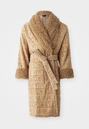 BATHROBE TERRY UNISEX - Bademantel - camel