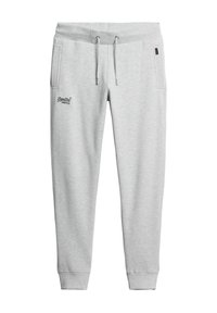 Superdry & Co ESSENTIAL LOGO JOGGERS - Trainingsbroek - gletschergrau meliert