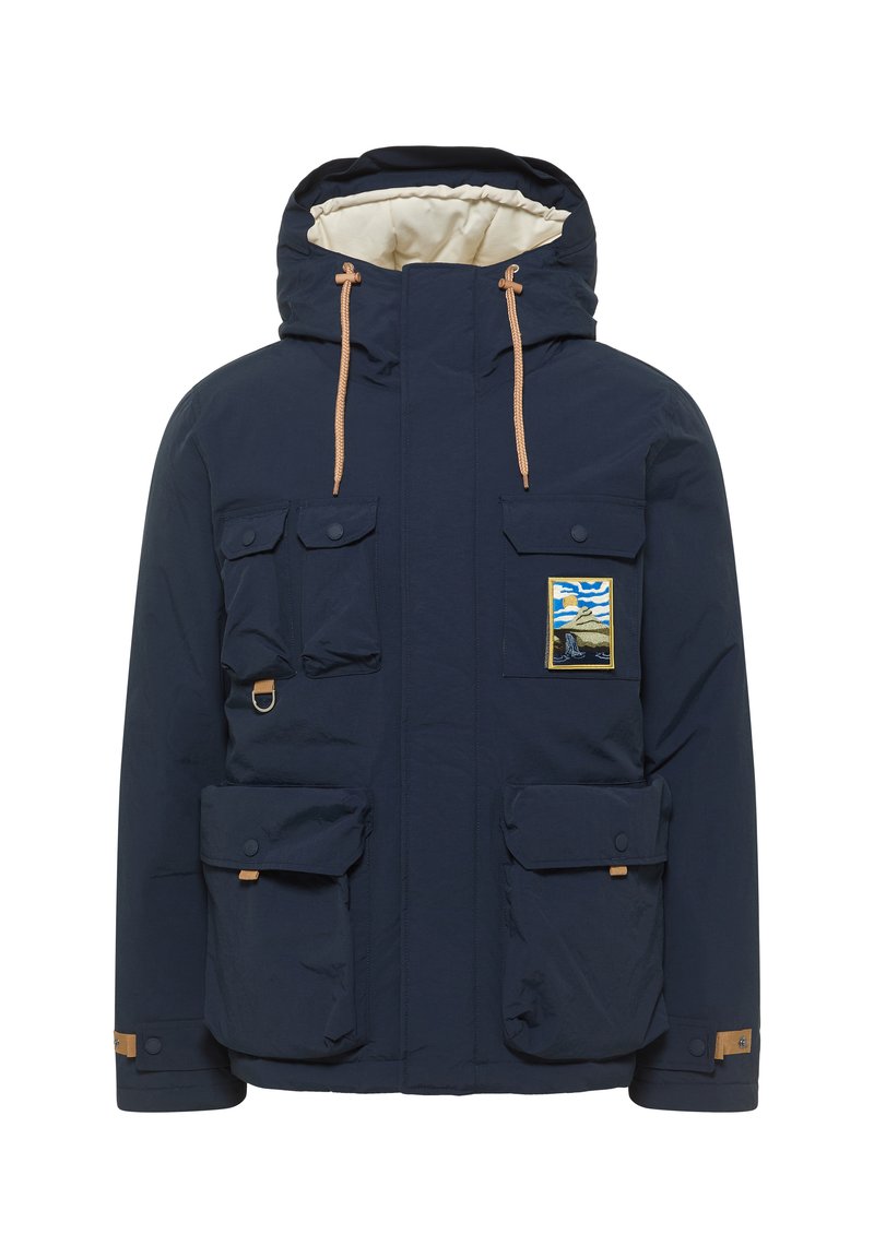 mustang Outdoorjas donkerblauw