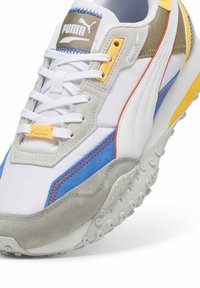 Puma BLKTOP RIDER VIBRANT - Sneakers - white smokey gray