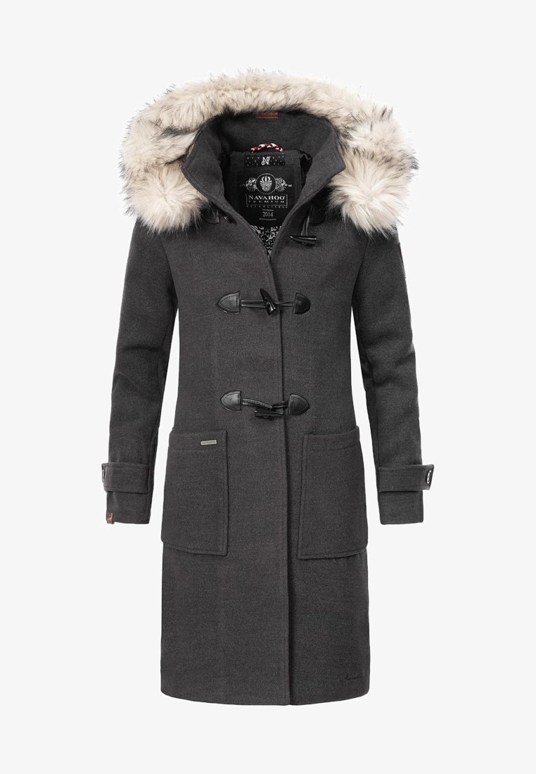 Navahoo OKSANA - Vinterkåpe / -frakk - grey