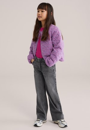 Ľahká bunda - purple