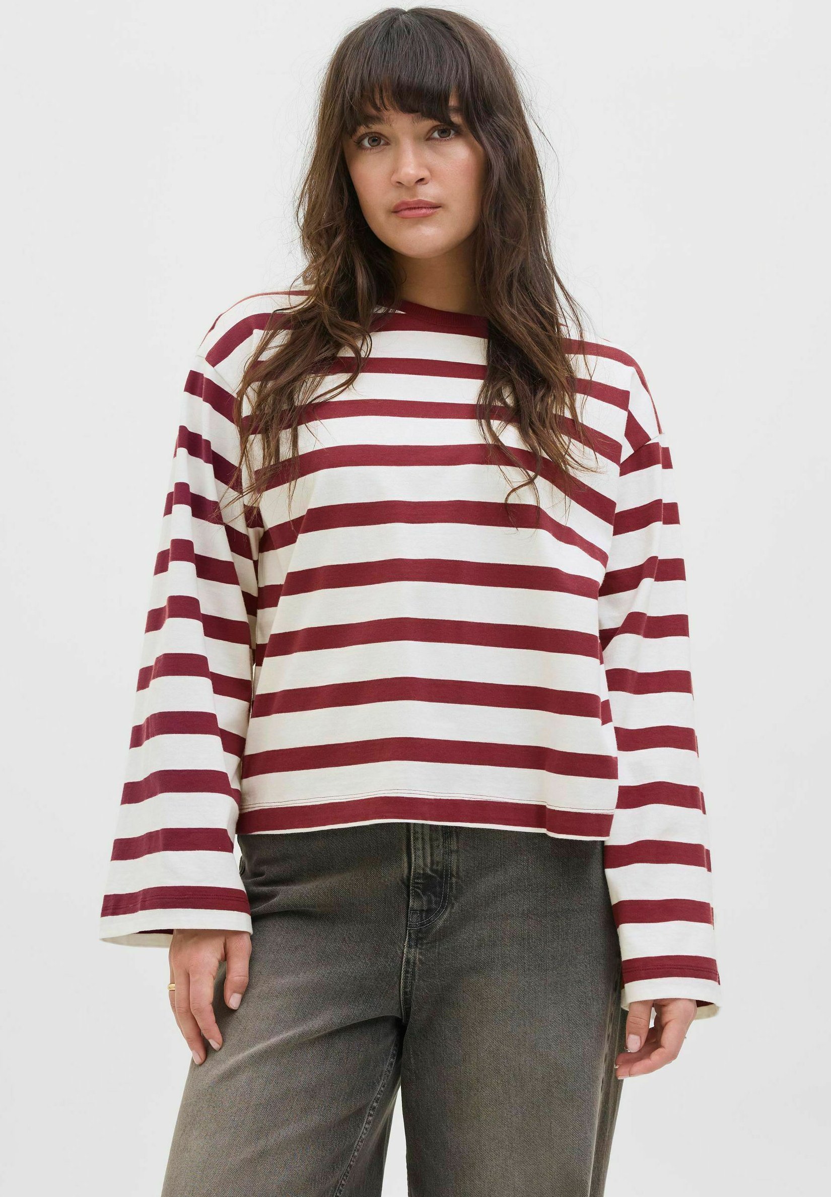 ◆THE COLDEST MOMENT TCM rugby long sleeve◆ Pure Cotton Striped Long Sleeve Rugby Shirt | Joules | M&S