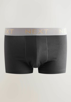 Next, REGULAR FIT - TRUNKS BOXERS 5 PACK - Krátke boxerky - slate grey textured waistband