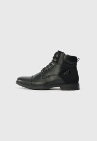 TRISTAN MEN MID - Botine cu șireturi - triple black