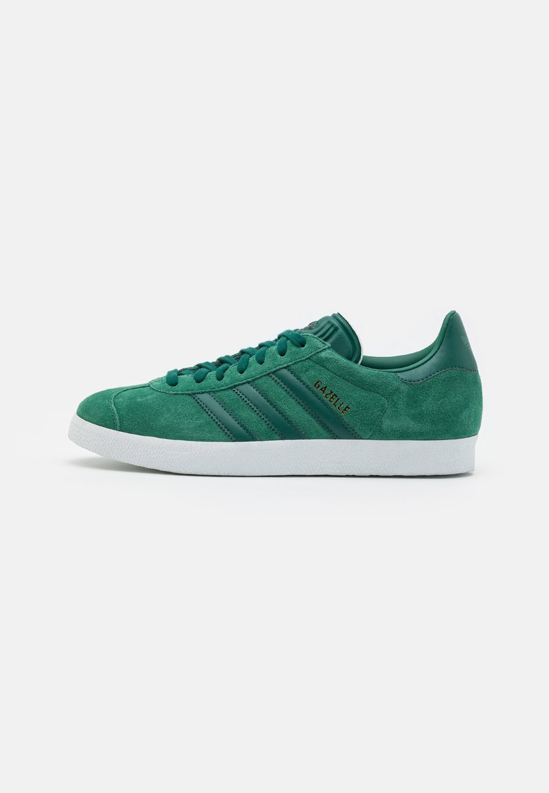 adidas Originals GAZELLE UNISEX Sneaker low tech forest/collegiate green/footwear white