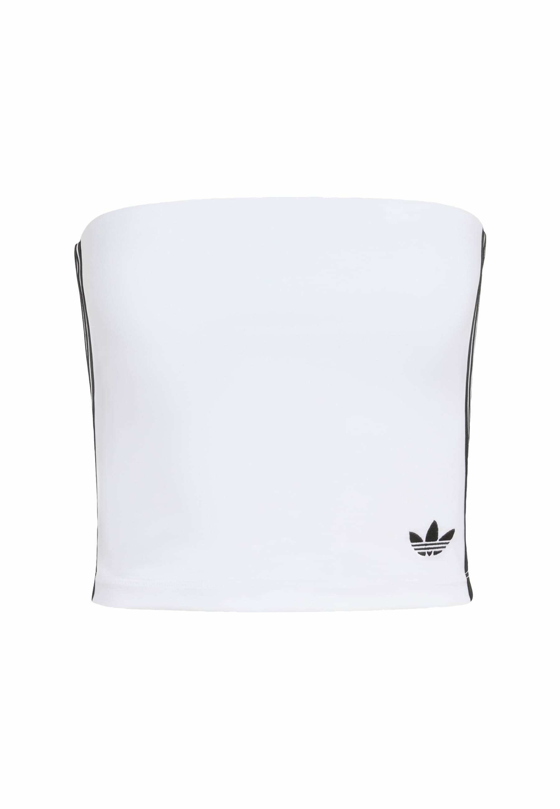 adidas Originals 3 STRIPES TUBE - Top - white/black/white - Zalando